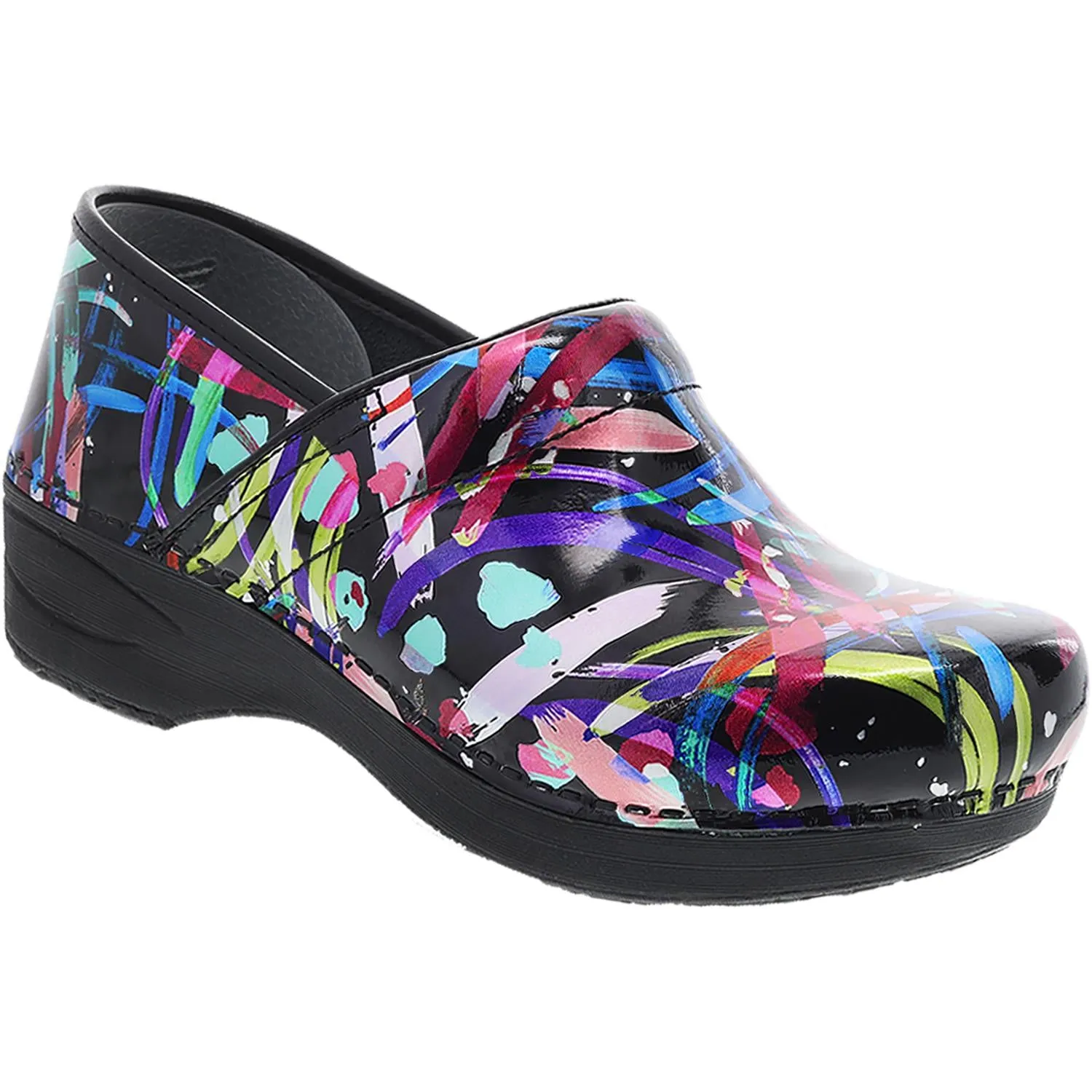 Women's Dansko XP 2.0 Multi Brushstroke Patent Leather