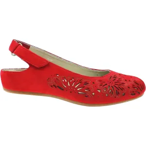 Women's Earth Milos Bright Red Nubuck