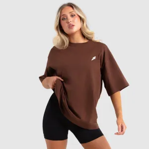 Women's Everyday Oversize Tee - Espresso