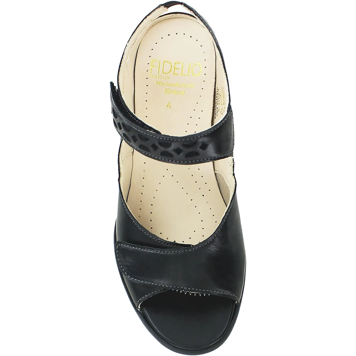 Women's Fidelio 26-5042-90 Ana Black Leather