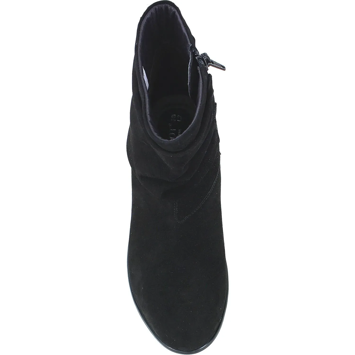 Women's Naot Brisote Black Velvet Nubuck