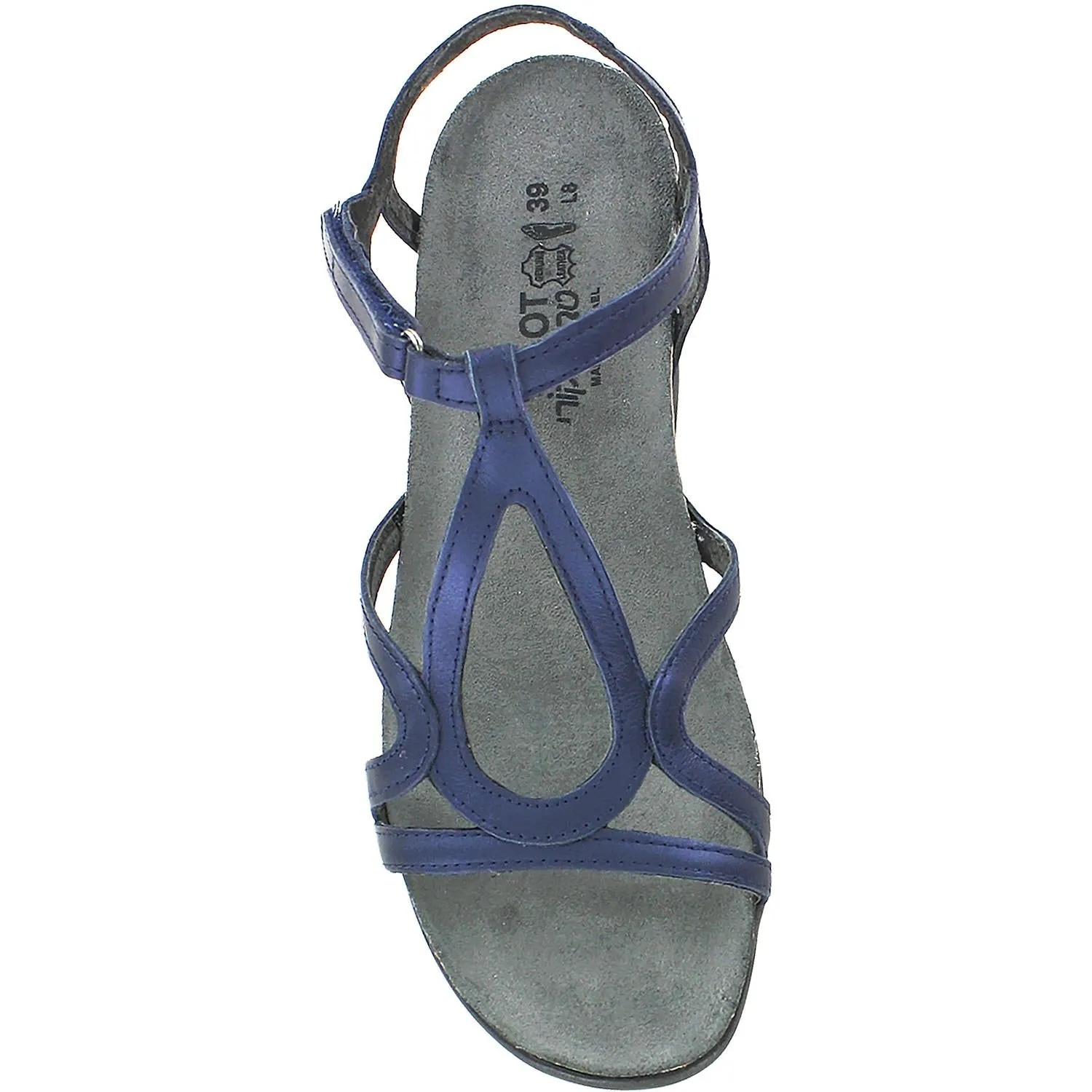 Women's Naot Dorith Polar Sea Blue Leather