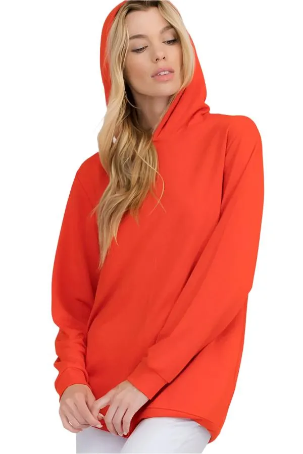 Women's Regular and Plus Size French Terry Activewear Hoodie - Great for Cool Mornings, Workout Gear and Layering