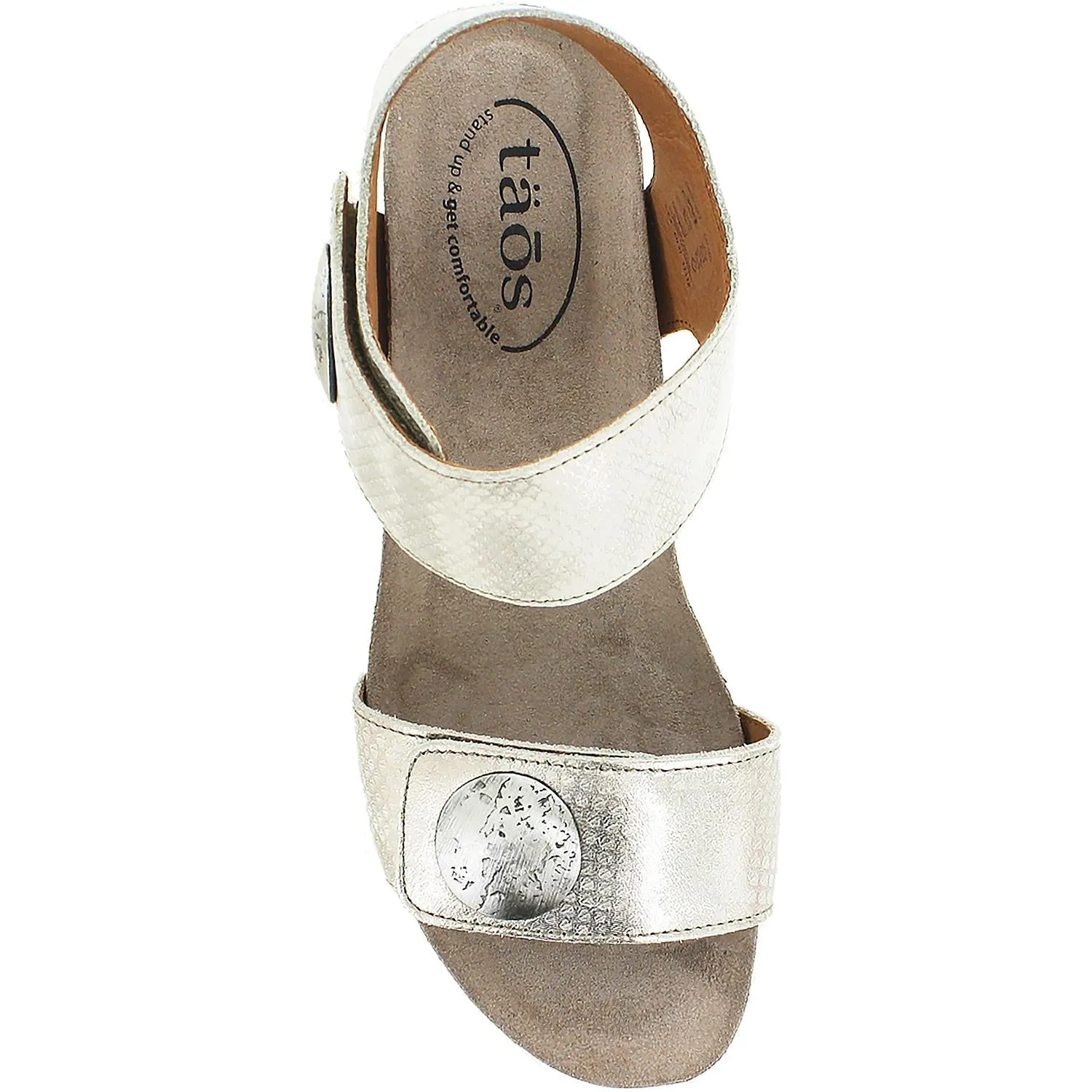 Women's Taos Carousel 2 Silver Leather