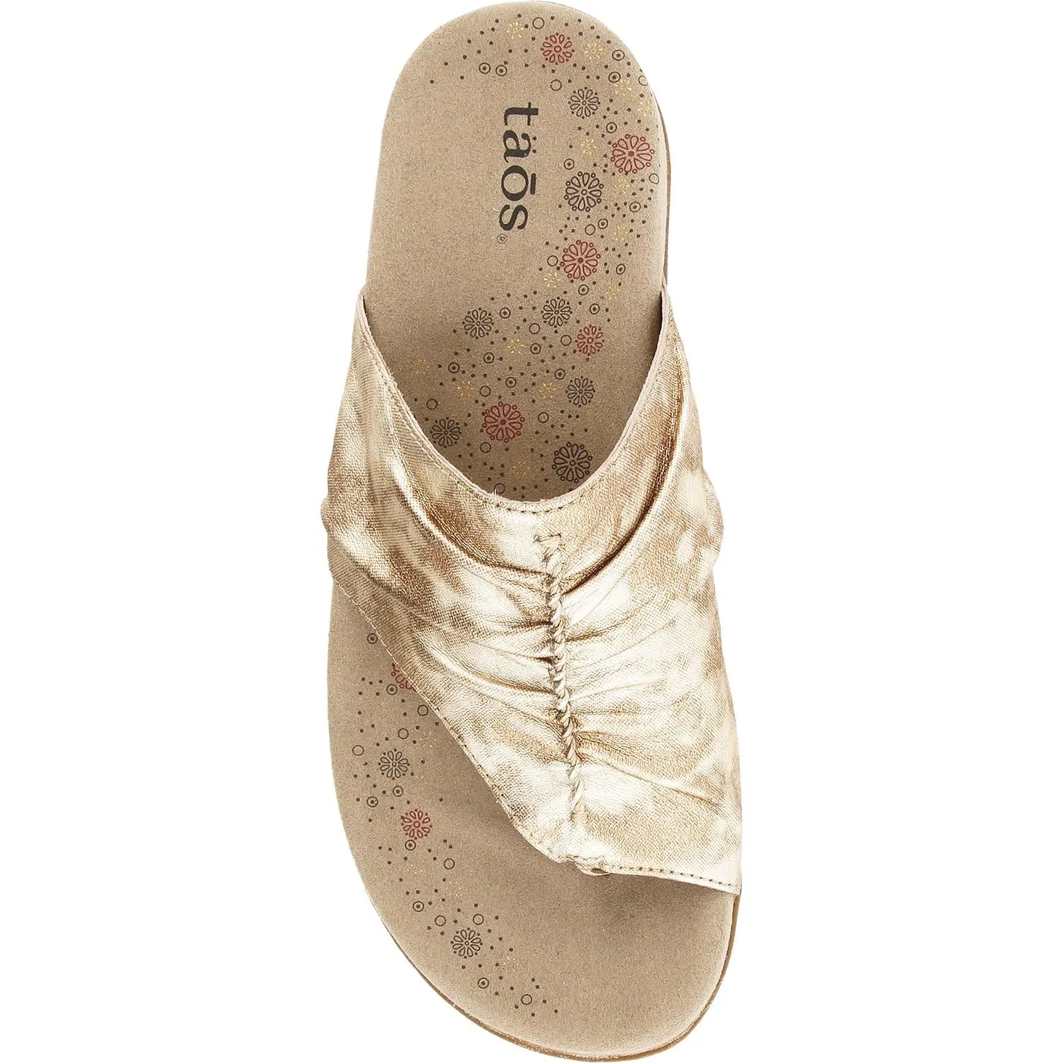 Women's Taos Gift 2 Brushed Gold Leather