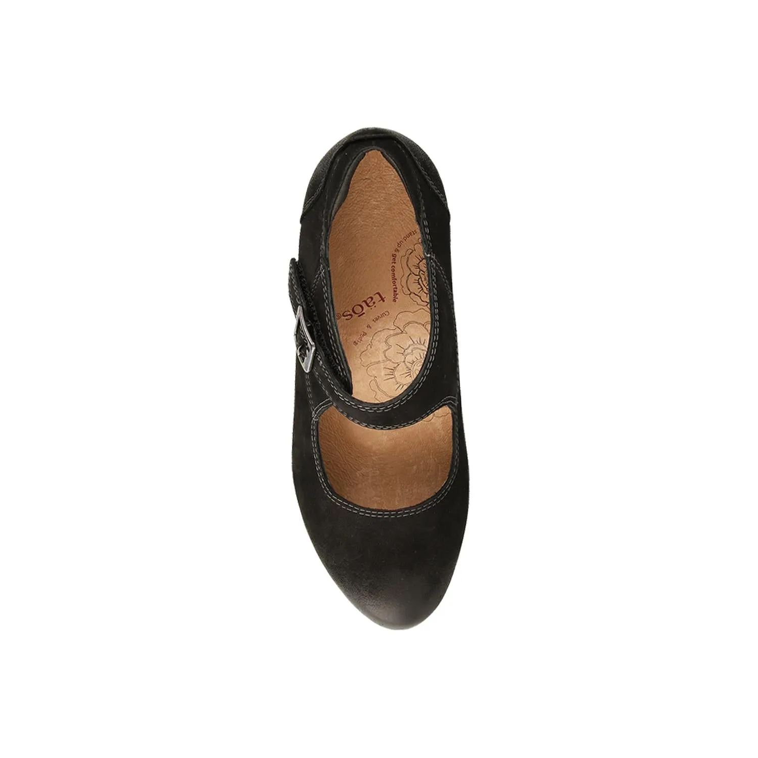 Women's Taos Studio Black Oiled Leather