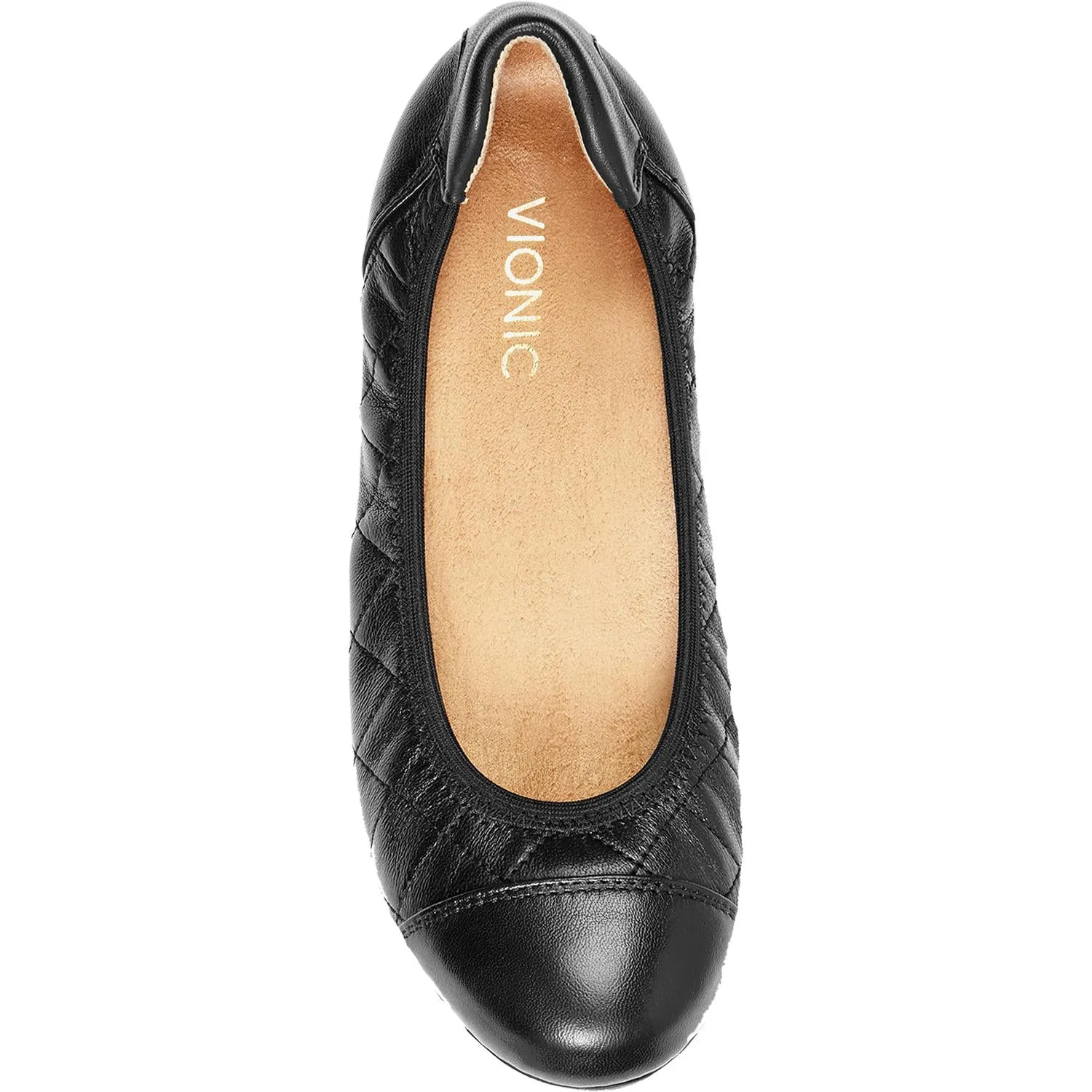 Women's Vionic Ava Black Leather