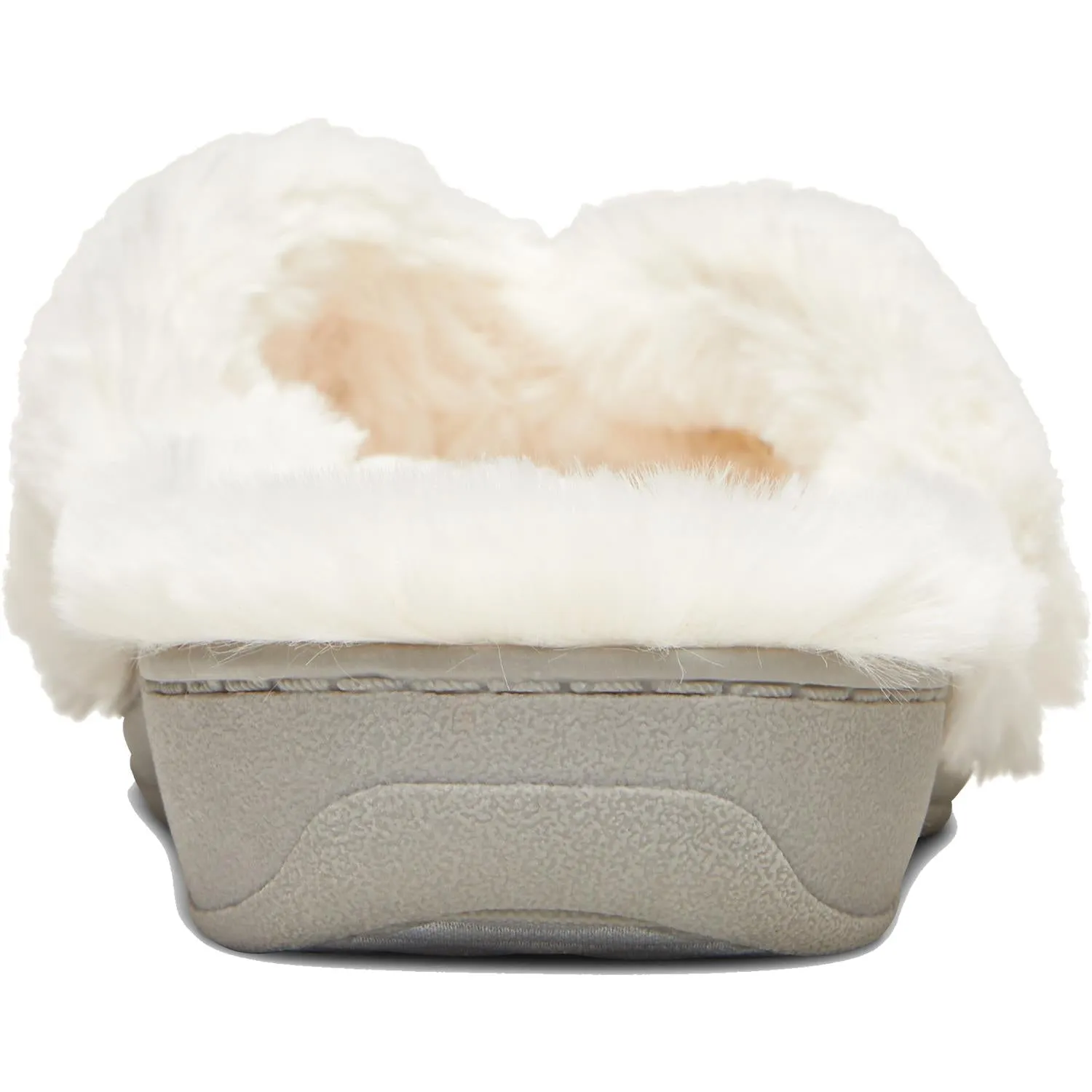 Women's Vionic Gracie Plush Ivory Faux Fur