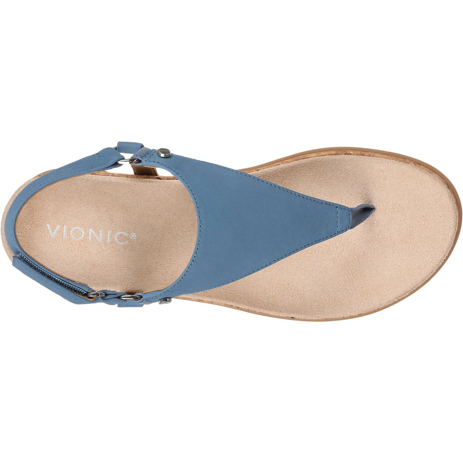 Women's Vionic Kirra II Captains Blue Leather