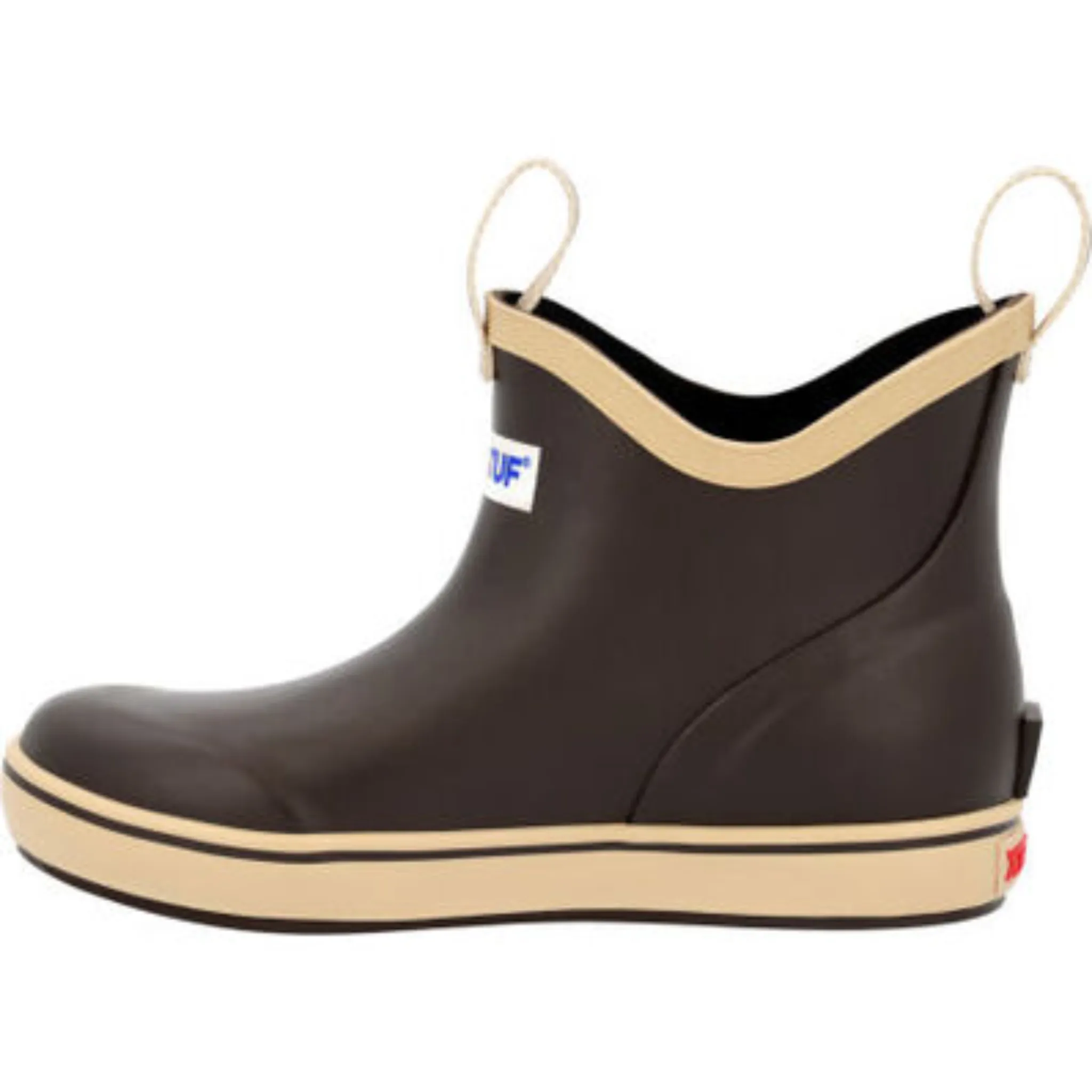 XTRATUF KIDS BROWN ANKLE DECK BOOTS - XKAB900